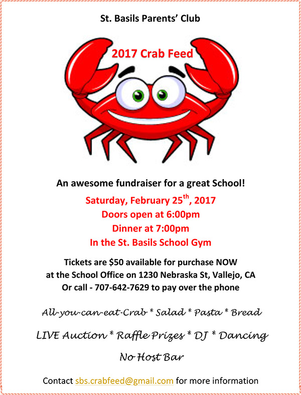 Home page St. Basil School 1230 Nebraska St. Vallejo, CA 94590